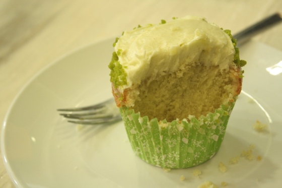 Green Tea Cupcake at Cafe Caw